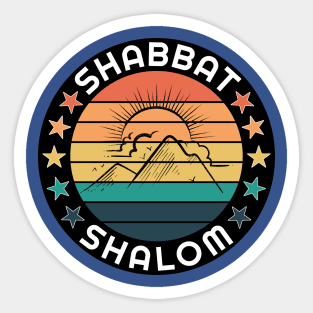 Shabbat Shalom Sticker
